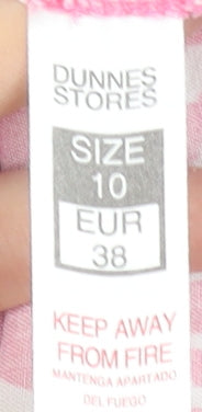 Womens UK Size 10 Dunnes Stores Shirt Dress