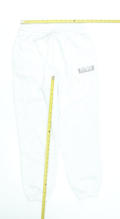 Womens UK Size M Dunnes Stores Regular Fit Sweatpants Grey Trousers