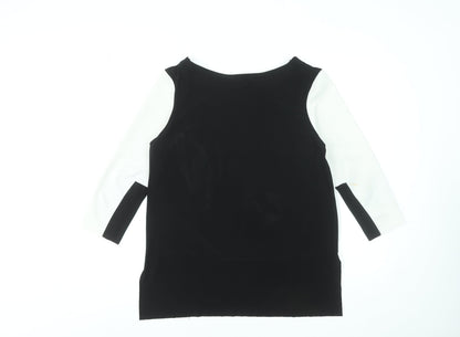 Womens UK Size 12 Zara Multicoloured Jersey T-Shirt