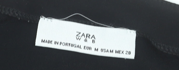 Womens UK Size 12 Zara Multicoloured Jersey T-Shirt