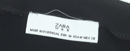 Womens UK Size 12 Zara Multicoloured Jersey T-Shirt