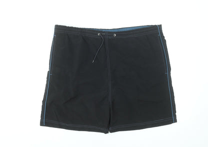 St. Bernard for Dunnes Stores Men's Black Medium Board Shorts Swimwear
