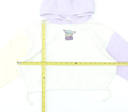 Girls UK Size 10-11 Years Star Wars Multicoloured Pullover Hoodie