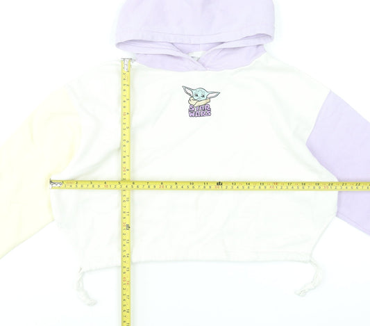 Girls UK Size 10-11 Years Star Wars Multicoloured Pullover Hoodie