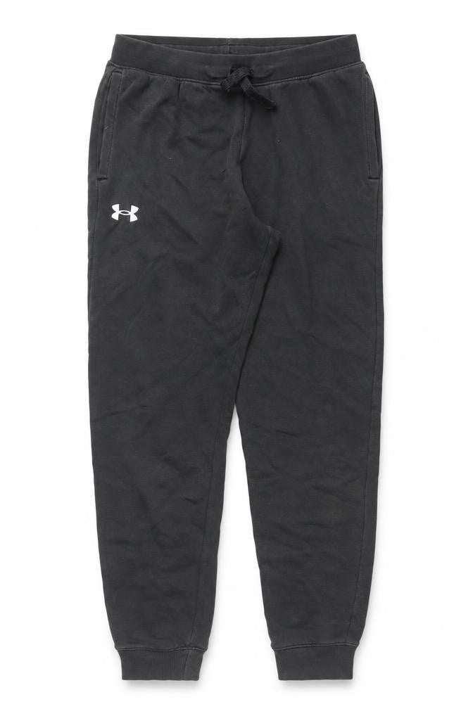 Boys UK Size L Under armour Relaxed Fit Jogger Black Trousers