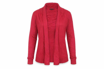 Womens UK Size 12 Miss Selfridge Red Cardigan Jumper