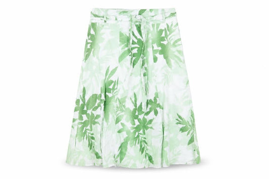 Womens UK Size 6 Wallis A-Line Cotton Skirt
