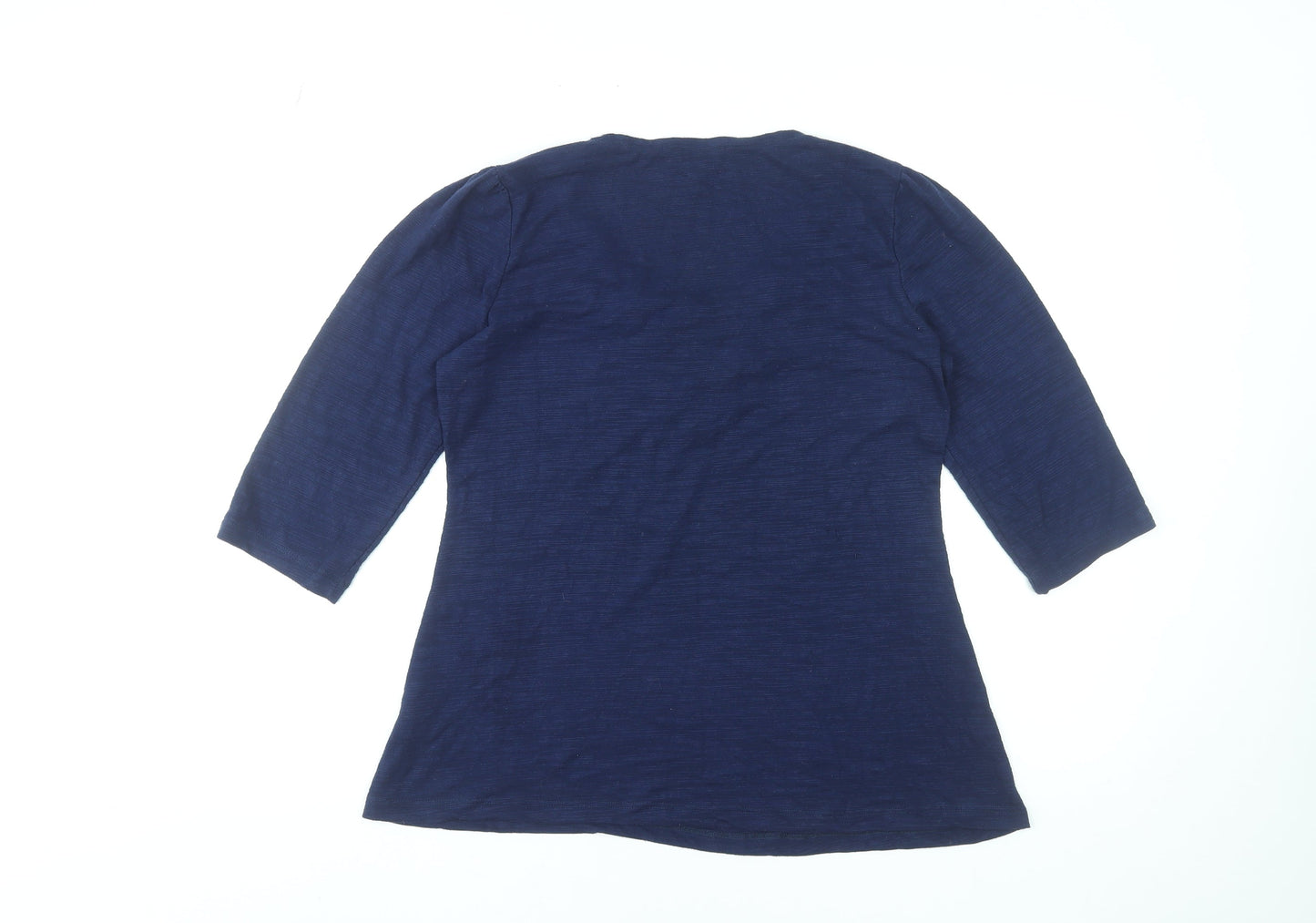 Womens UK Size 14 Gallery Blue Tunic Blouse