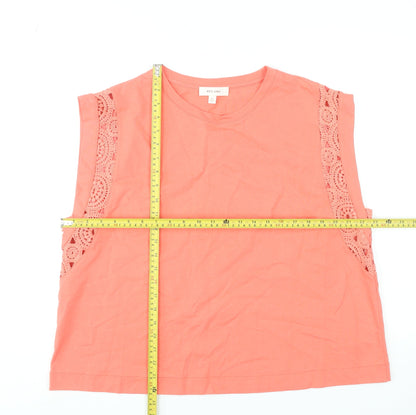 Womens UK Size 18 Marks and Spencer Pink Basic Tank