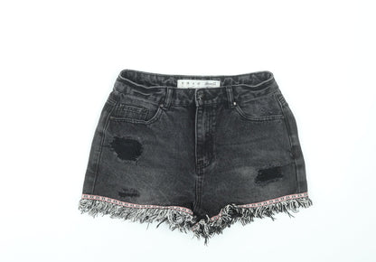 Womens UK Size 10 Denim Co. Regular Fit Cut-Off Shorts