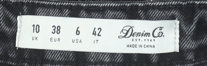 Womens UK Size 10 Denim Co. Regular Fit Cut-Off Shorts