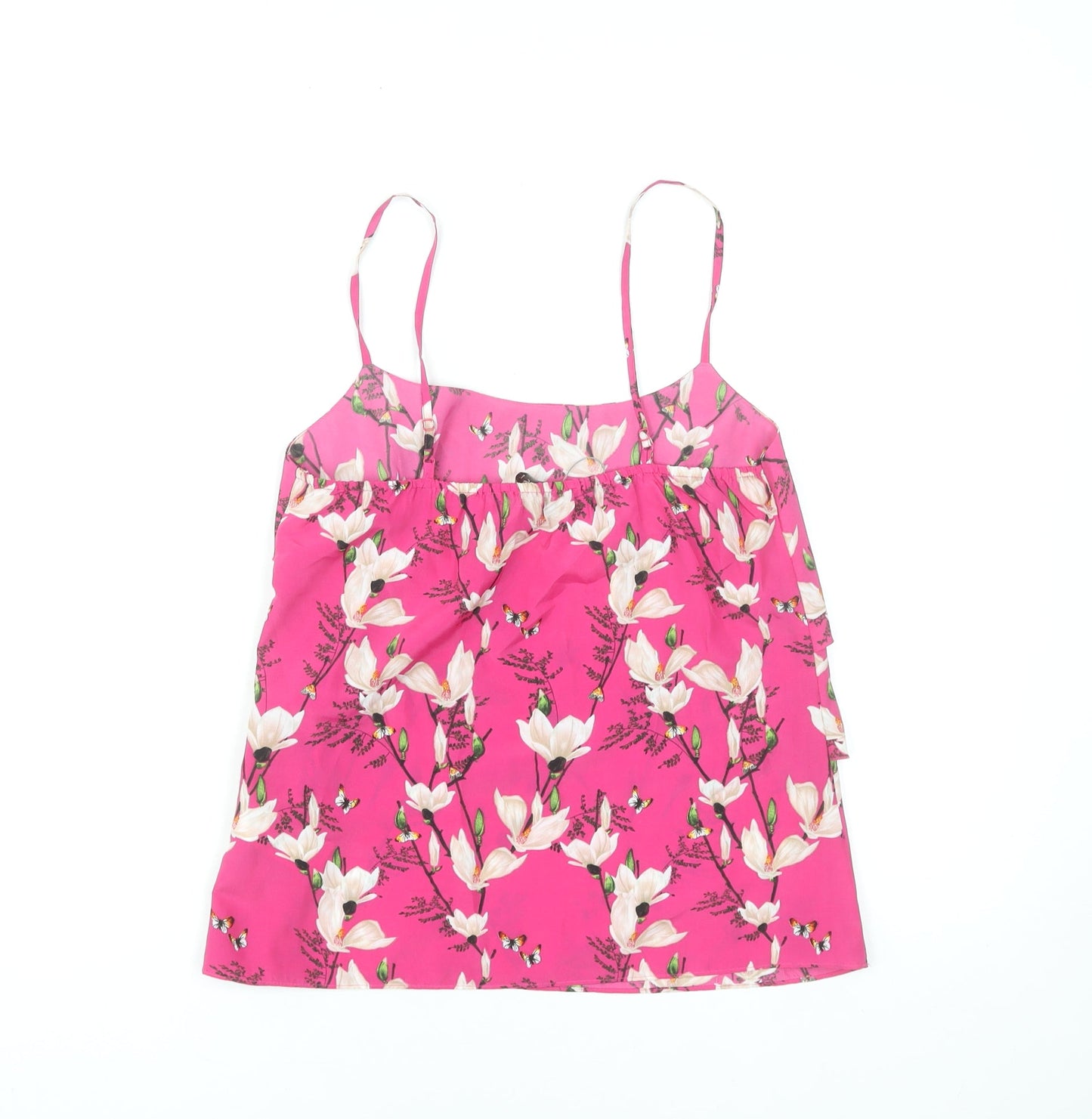 Womens UK Size 8 Oasis Pink Camisole Tank