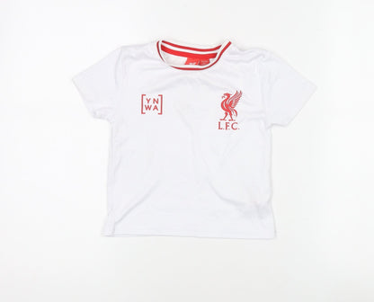 Primark Liverpool FC White Short Sleeve T-Shirt 18-24 Months