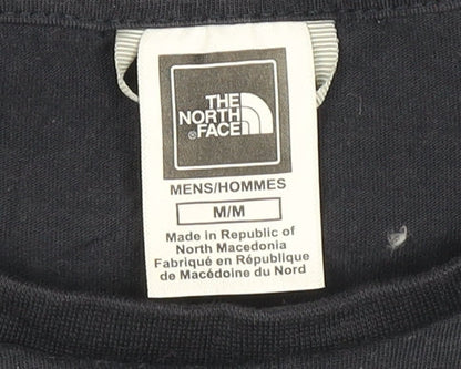 The North Face Mens Black Regular Fit Cotton Logo T-Shirt M