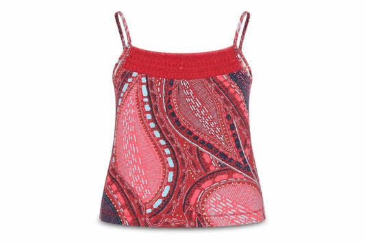 Womens UK Size 12 Fat Face Red Camisole Tank