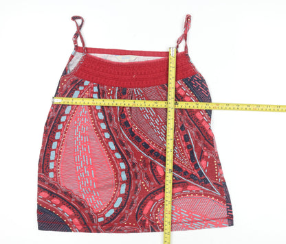 Womens UK Size 12 Fat Face Red Camisole Tank