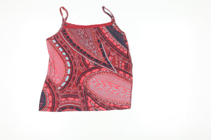 Womens UK Size 12 Fat Face Red Camisole Tank