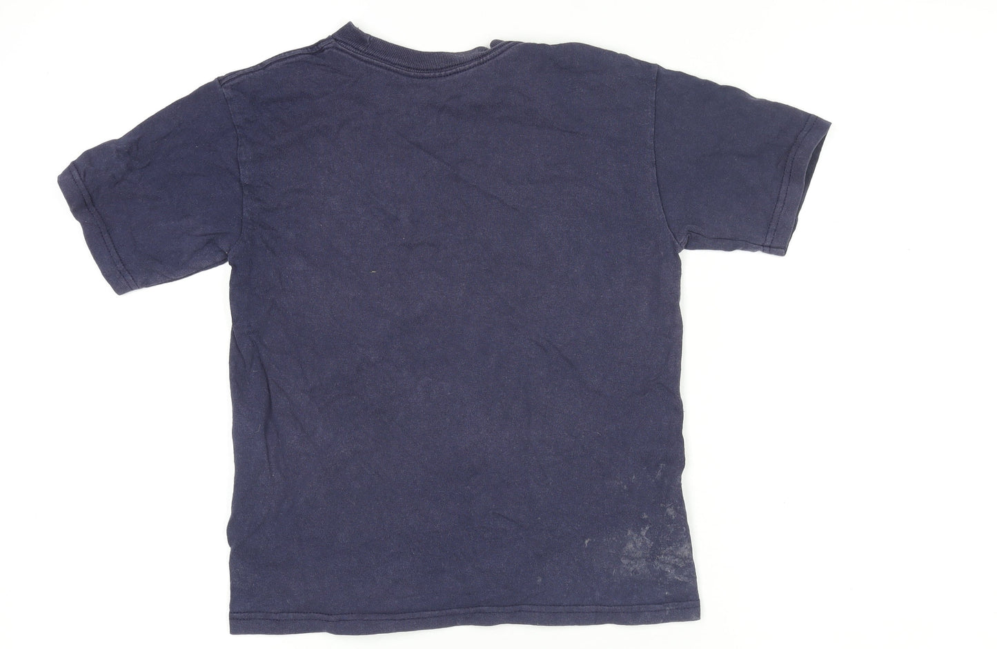 Boys UK Size 6-7 Years Marvel Blue Basic T-Shirt