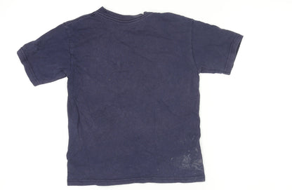 Boys UK Size 6-7 Years Marvel Blue Basic T-Shirt