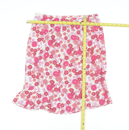 Womens UK Size 12 Chantal Rosner A-Line Chiffon Skirt