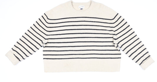 Womens UK Size 2XL Universal Thread Beige Pullover Jumper