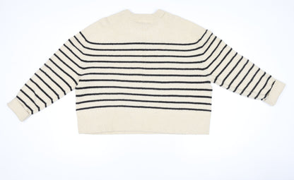 Womens UK Size 2XL Universal Thread Beige Pullover Jumper
