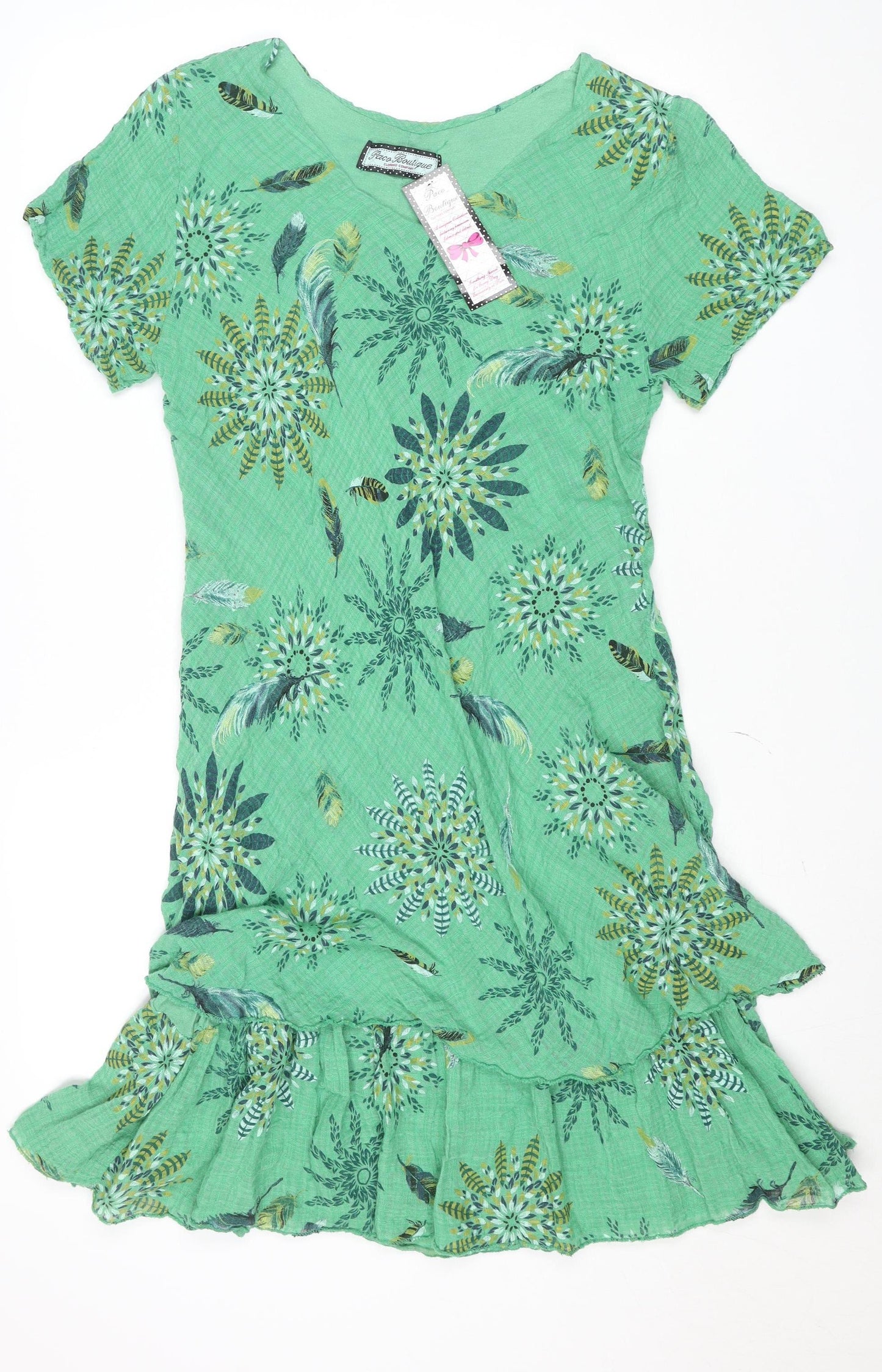 Womens UK Size M Paco Boutique Asymmetric Dress