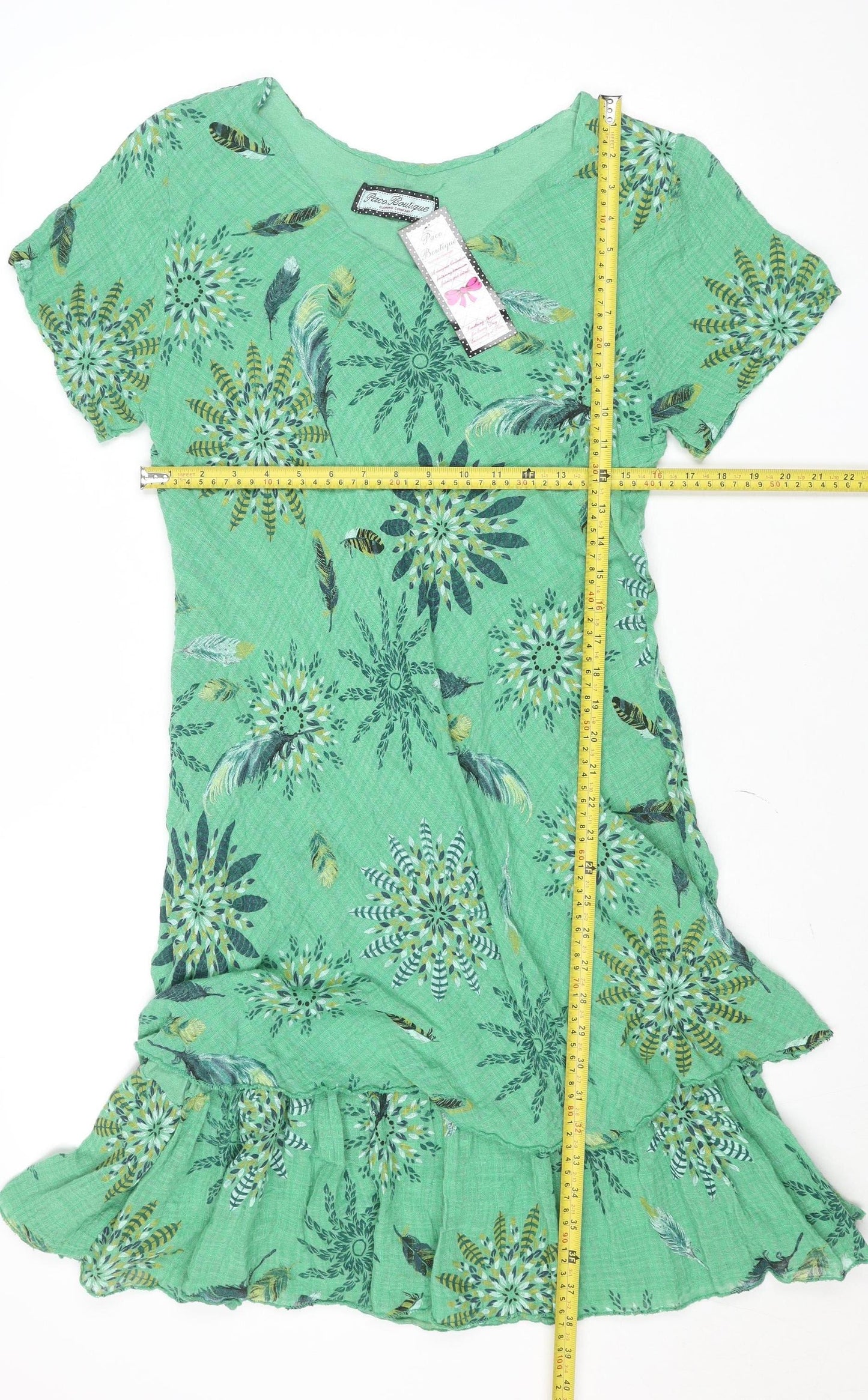 Womens UK Size M Paco Boutique Asymmetric Dress