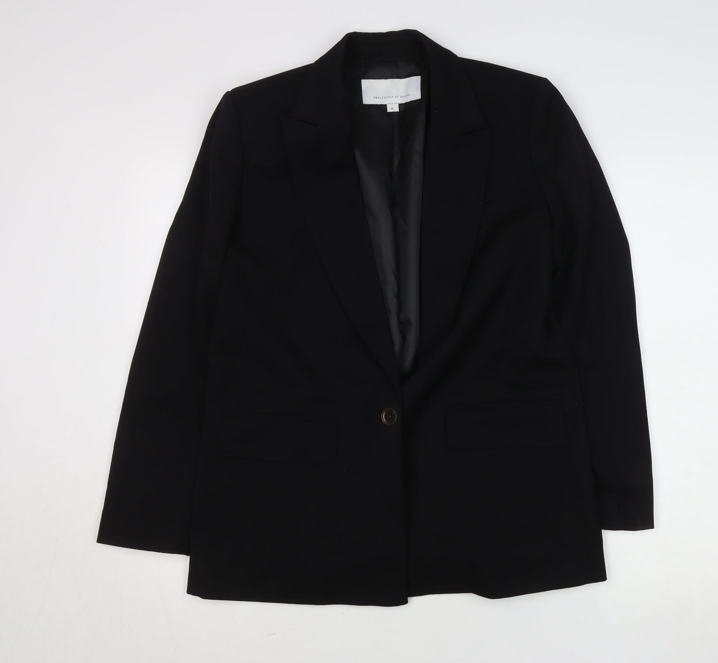 Womens UK Size 12 Exclusive by George Regular Black Blazer