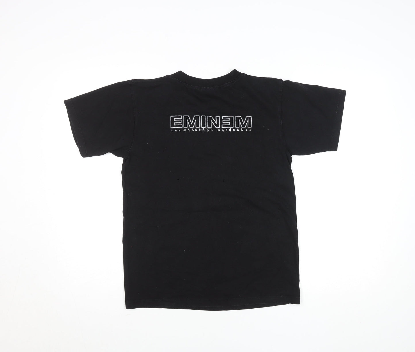 X-Ray Mens Black Eminem Graphic Band T-Shirt Cotton Size M