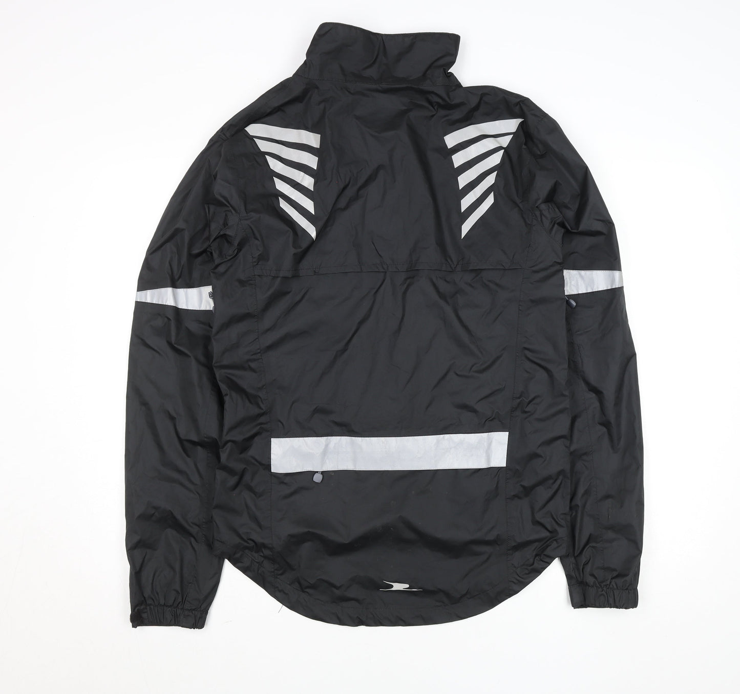 Crane Men's Black Small Cycling Windbreaker Jacket 34-36in