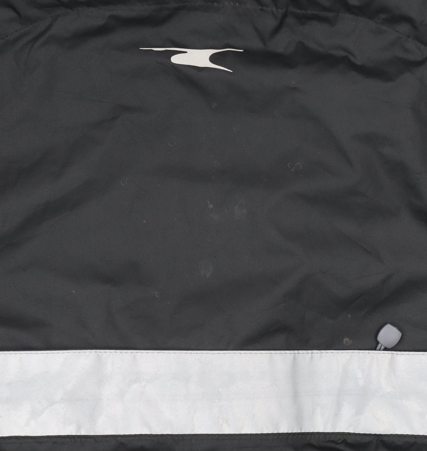 Crane Men's Black Small Cycling Windbreaker Jacket 34-36in