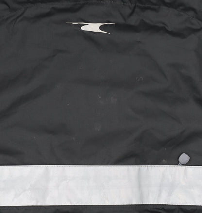 Crane Men's Black Small Cycling Windbreaker Jacket 34-36in