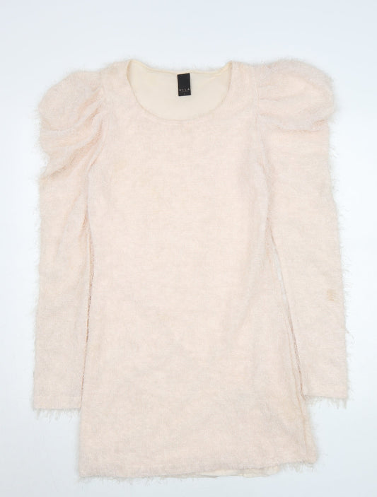 Womens UK Size S VILA Bodycon Dress