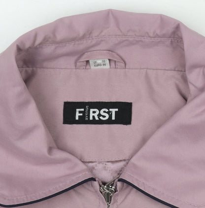 Womens UK Size 16 First Avenue Pink Basic Jacket
