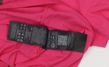 Womens UK Size XS Only Play Pink Basic T-Shirt