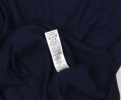Dunnes Stores Men’s Navy Blue Large Pullover Jumper Crew Neck Knitwear