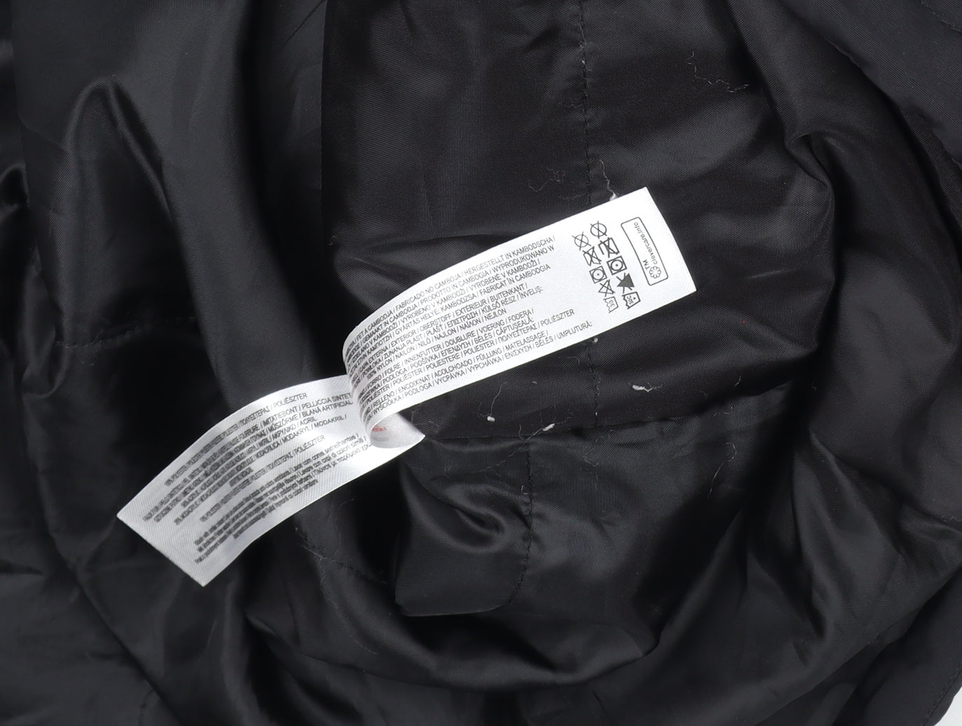 Womens UK Size XS Primark Black Parka Coat