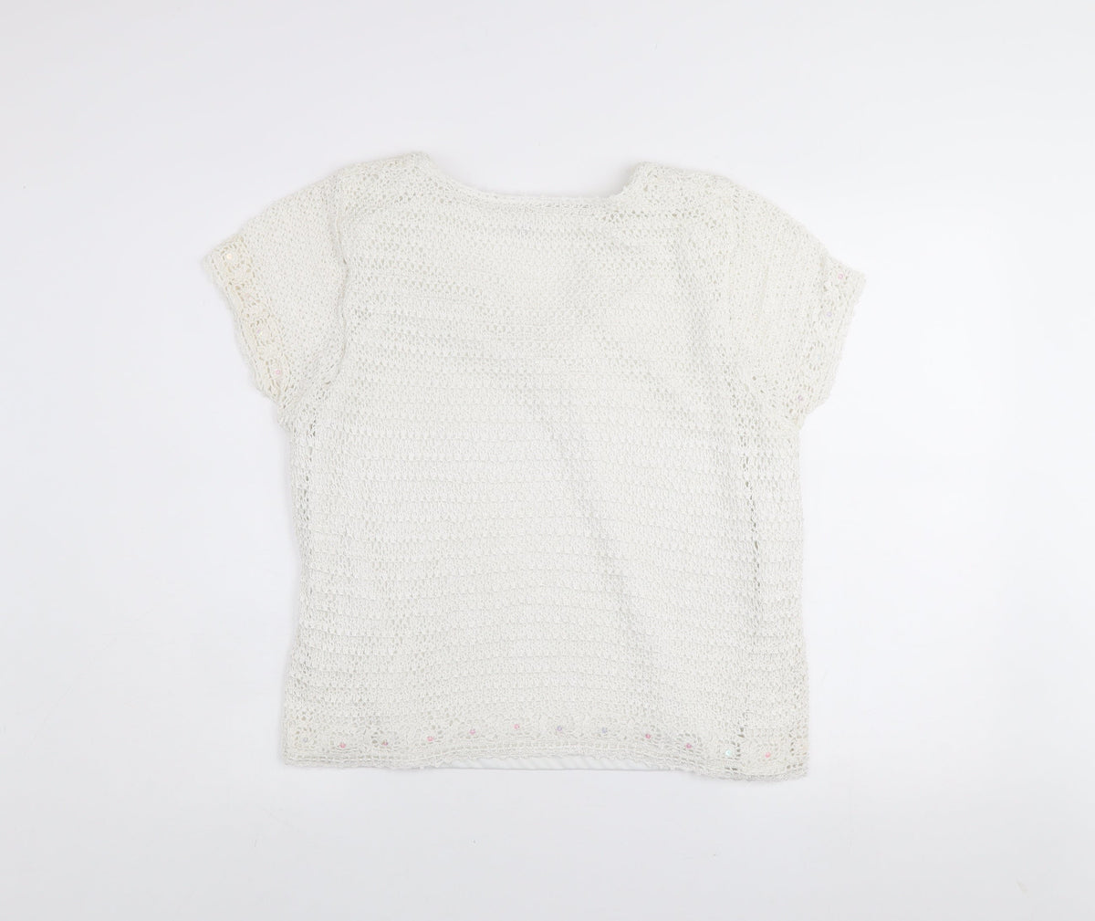 Womens UK Size 20 Debenhams Classics Ivory Camisole Blouse