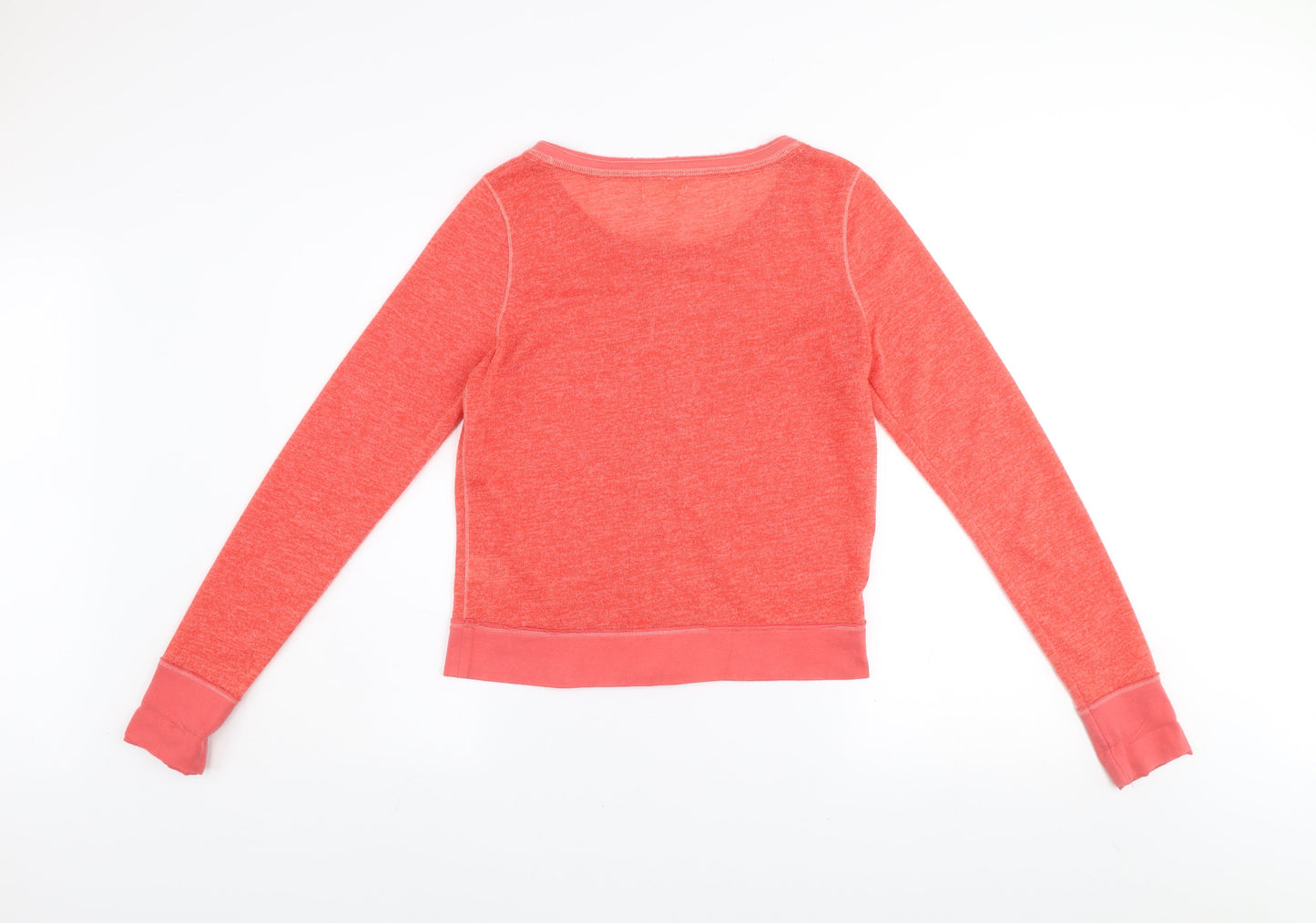 Aeropostale Women’s Pink Scoop Neck Button Cardigan Size L