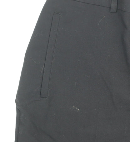 Womens UK Size 12 Dunnes Regular Fit Business Workwear Casual Black Trousers