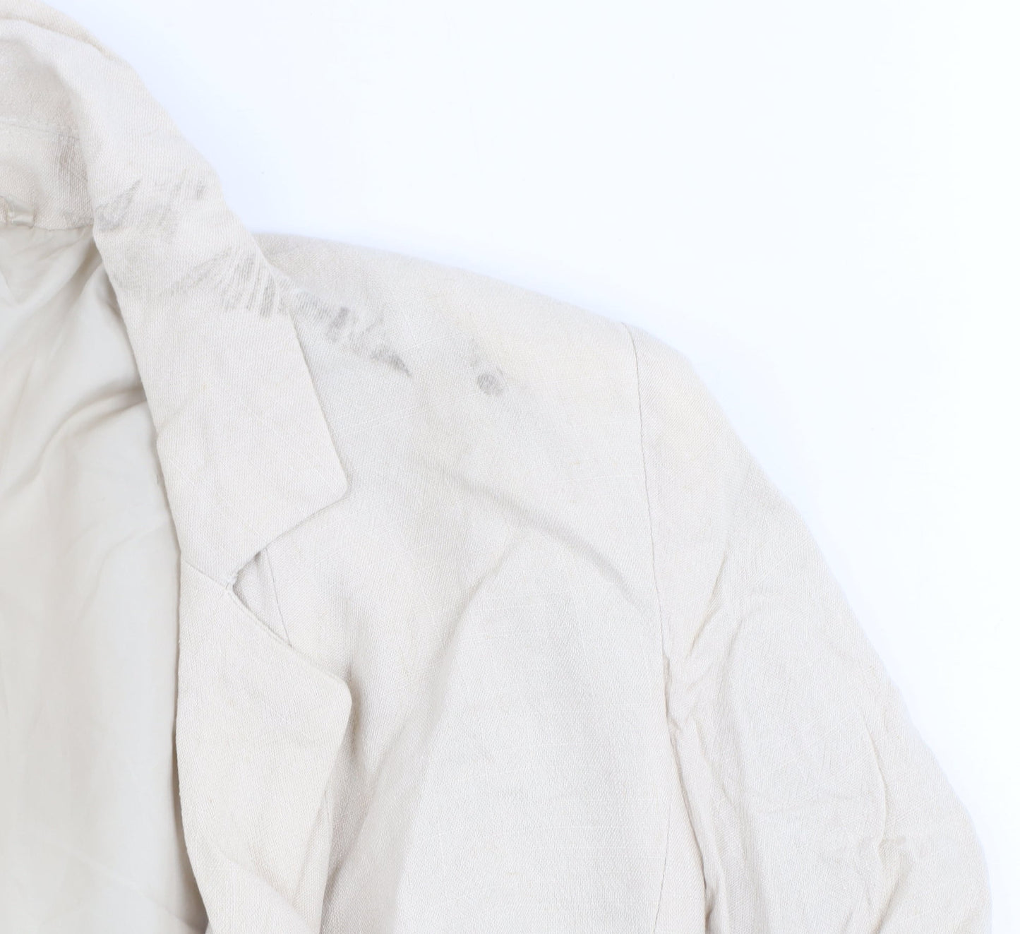 Womens UK Size 10 Dotti Beige Basic Jacket