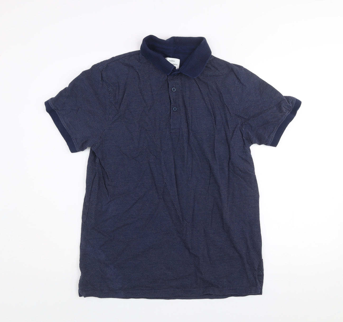 Mens UK Size L Peter Werth 100% Cotton Polo Shirt