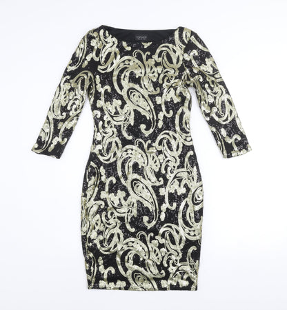 Womens UK Size 10 Topshop Bodycon Dress