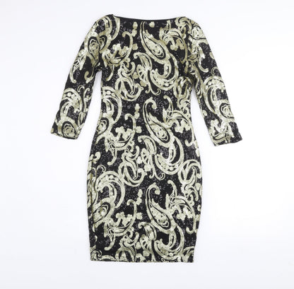 Womens UK Size 10 Topshop Bodycon Dress