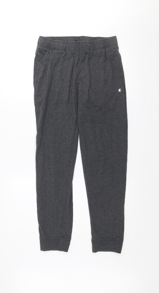 Mens UK Size M Champion Regular Fit Jogger Grey Trousers