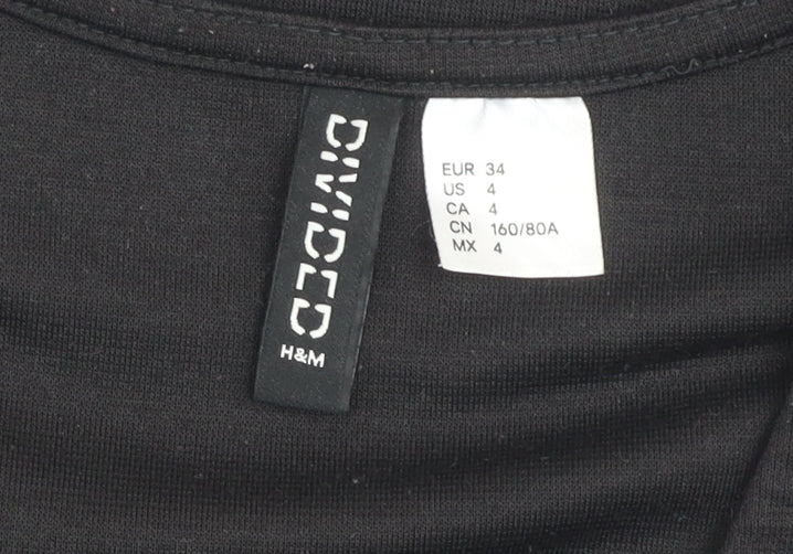 Womens UK Size 8 H&M Bodycon Dress