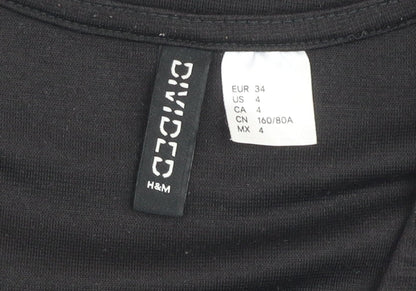 Womens UK Size 8 H&M Bodycon Dress