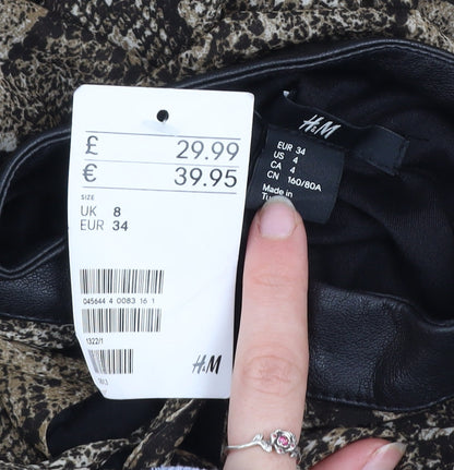 Womens UK Size 8 H&M A-Line Dress