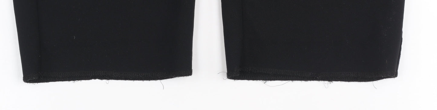 Womens UK Size 14 Savida Regular Fit Business Casual Workwear Black Trousers